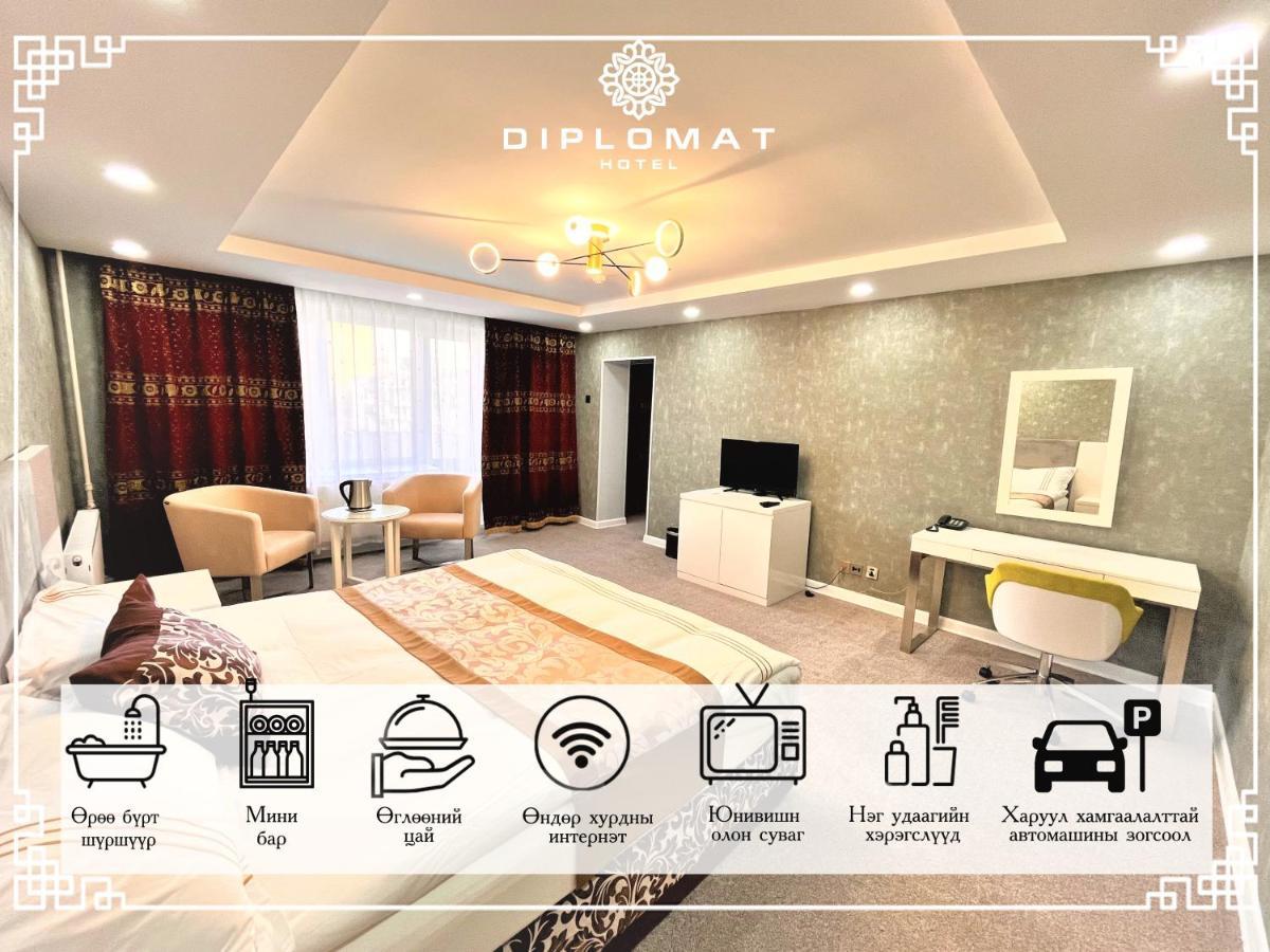 Diplomat Noble Hotel Ulaanbaatar Bagian luar foto