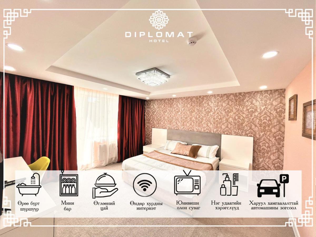 Diplomat Noble Hotel Ulaanbaatar Bagian luar foto