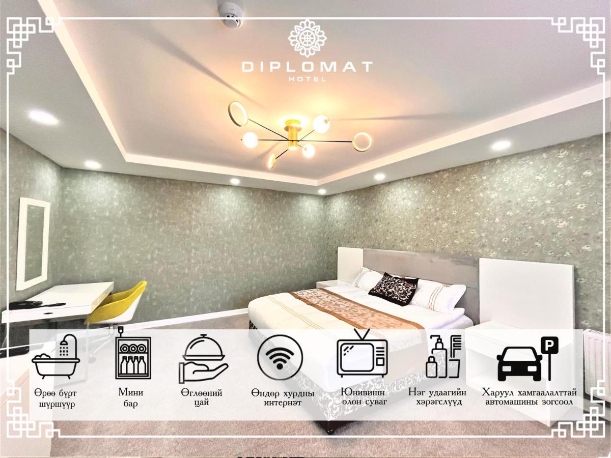Diplomat Noble Hotel Ulaanbaatar Bagian luar foto