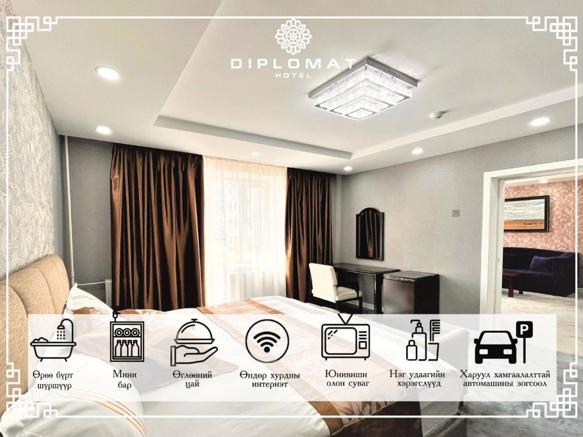 Diplomat Noble Hotel Ulaanbaatar Bagian luar foto
